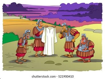 soldiers divided up jesus clothes|The Soldiers Divide Jesus' Clothes (19:23.